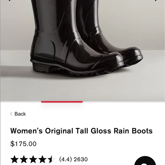 COPY - HUNTER *Nwot* Tall Rain Boots - Picture 5 of 5